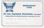 ALEA Membership Card (Submitted by Jim Johnson)