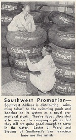 DC3 Tires recycled as swimming tubes for beaches - July 1949 (Submitted by Casino Bruno) DC3 Tires recycled as swimming tubes for beaches - July 1949 (Submitted by Casino Bruno)