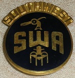 SWA Pilots Cap Insignia (Submitted by Shirley Steffan Ramos)