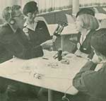 Mary Jane Hanaman being interviewed (Submitted by Fred Lopez)
