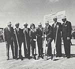 Ground breaking for new GO/Maintenance Facility - 1966 (Submitted by Fred Lopez)