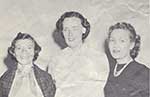 L-R Rusty Tallent, Irene Blair, Leta Proctor - All from tthe GO (Submitted by Fred Lopez)