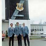 L-R Tom Bailey, Alex Sleight, Jack Greenbaum