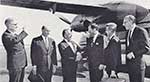 L-R Max Wymann; Ian Thomson, Mayor of SAC; David Grace; Robert Henry; CA Myhre (Submitted by Fred Lopez)