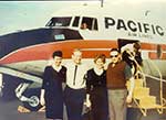 L-R ???, Bob Brown, Bonnie Starr, ??? (Submitted by Buck Hilton)