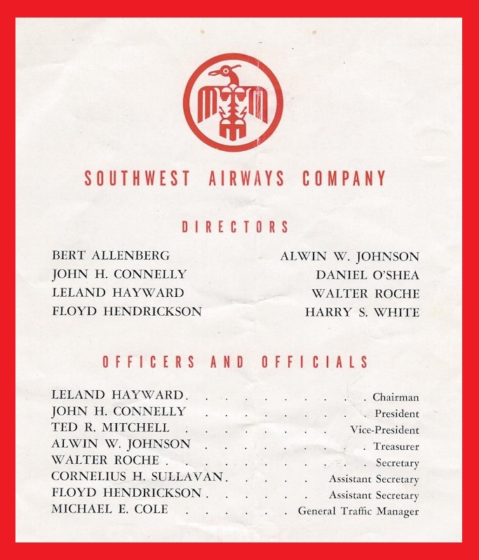 CLICK HERE for Past Board of Directors, Officers & Executive Staff