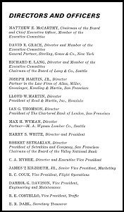1965 Directors & Officers 