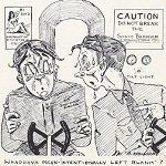 SWA March 1953 Thunderbird Company Publication (Submitted by Fred Lopez)   Caption - WHADDAYA MEAN - INTENTIONALLY LEFT BLANK?