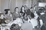 3rd from L - Ernie Clark, 4th - Marge Clark, extreme right - Captain Rudy Couk 