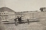 1929 - Left -Ernie Clark, 17 years old, 1st Solo Flight 